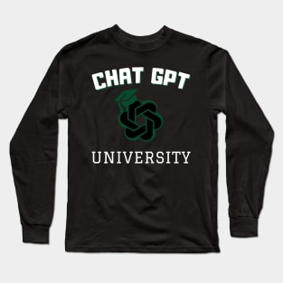 Chat gpt University Long Sleeve T-Shirt